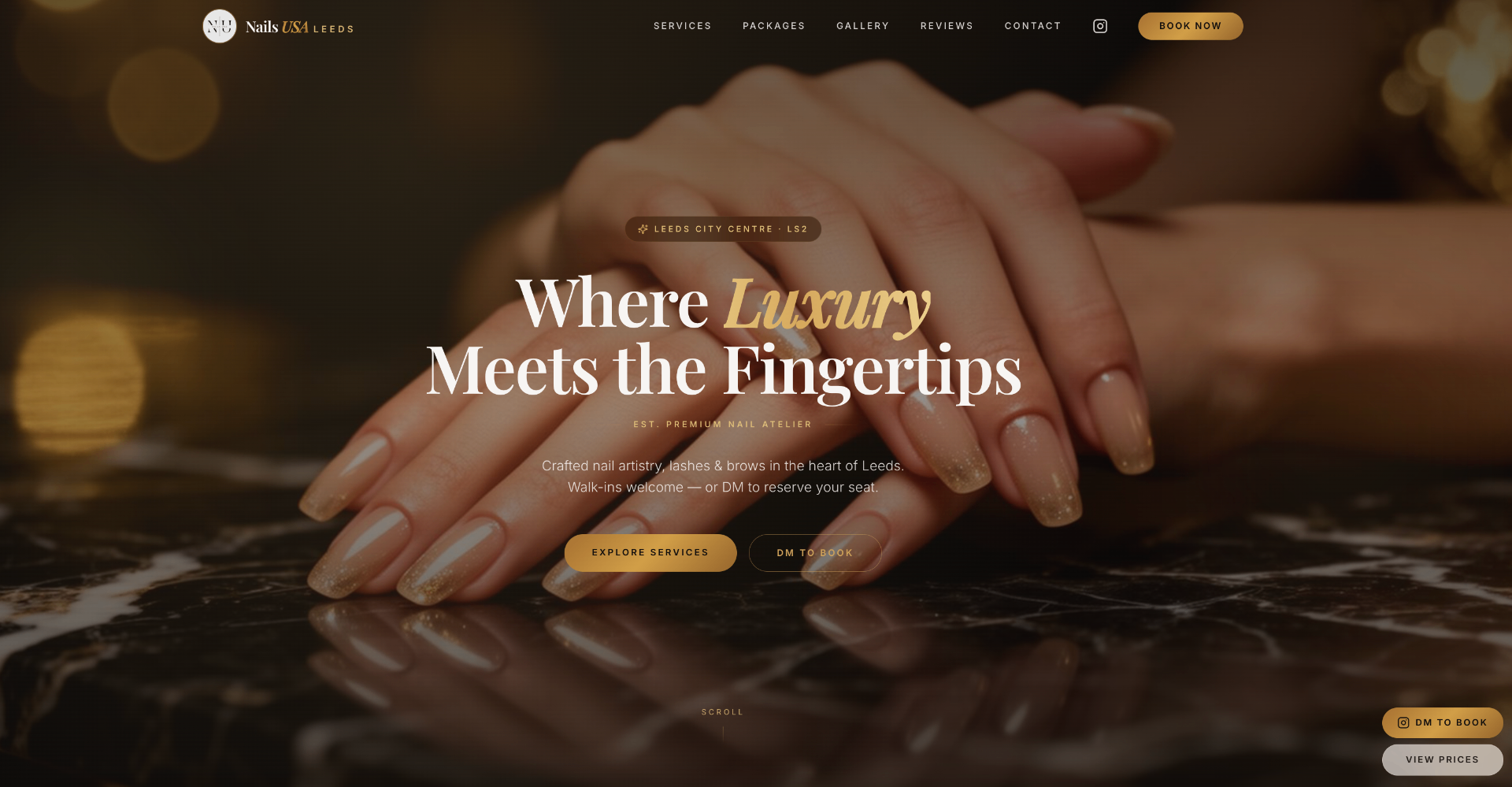 Nail Salon Booking System preview