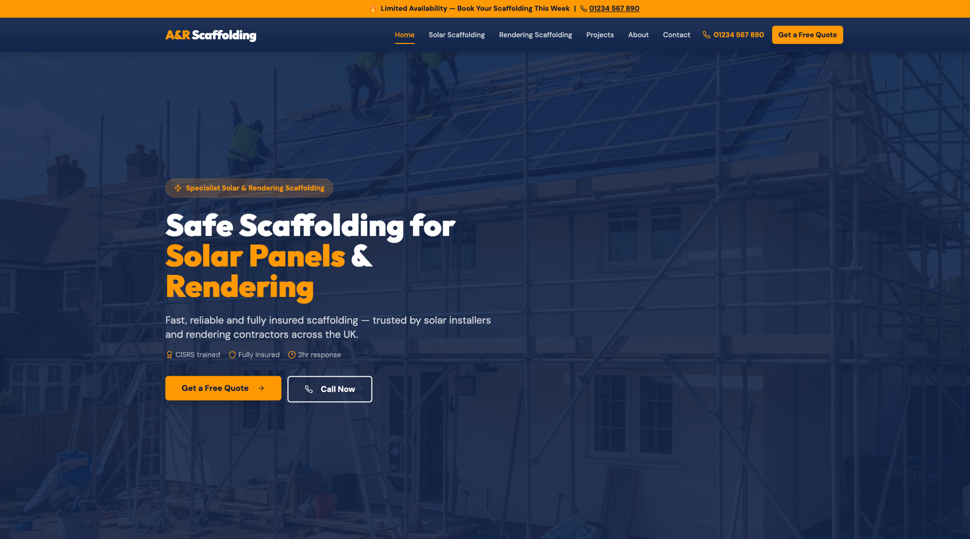 Scaffolding Lead Generation System preview
